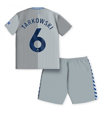 Everton James Tarkowski #6 Replika Babytøj Tredje sæt Børn 2023-24 Kortærmet (+ Korte bukser)